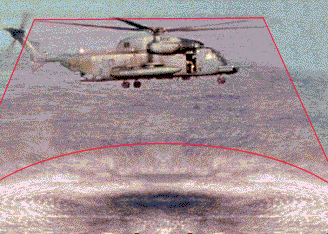 Effet du vent gnr par un rotor. 